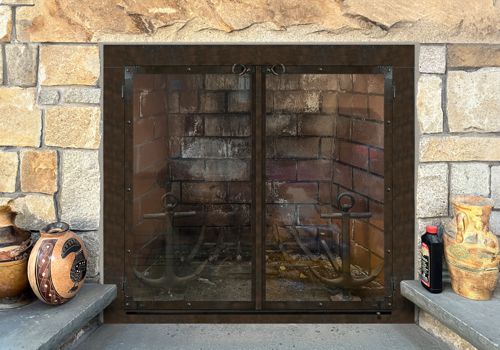 Fireplace Door Project #20838