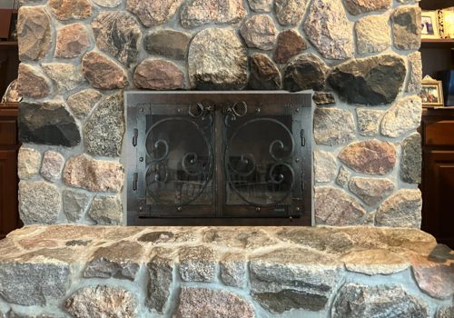 Fireplace Door Project #20853