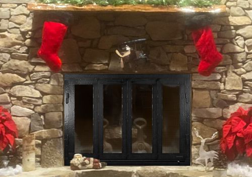 Fireplace Door Project #20863