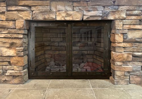 Fireplace Door Project #20868