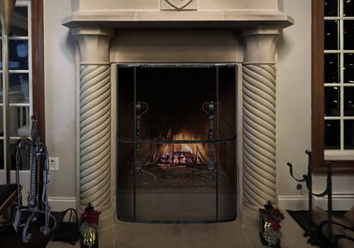 Fireplace Door Project #20869