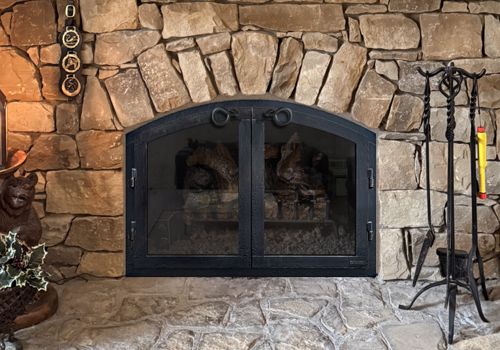 Fireplace Door Project #20871