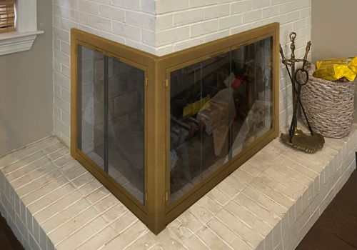 Fireplace Door Project #20896