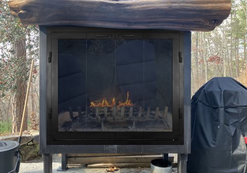 Fireplace Door Project #20902