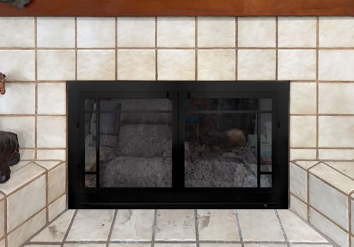 Fireplace Door Project #20956