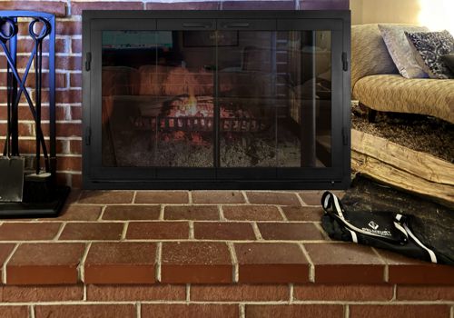 Fireplace Door Project #20975