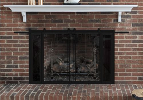 Fireplace Door Project #20977