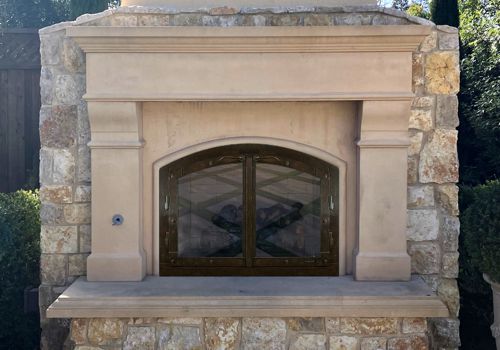 Fireplace Door Project #20997