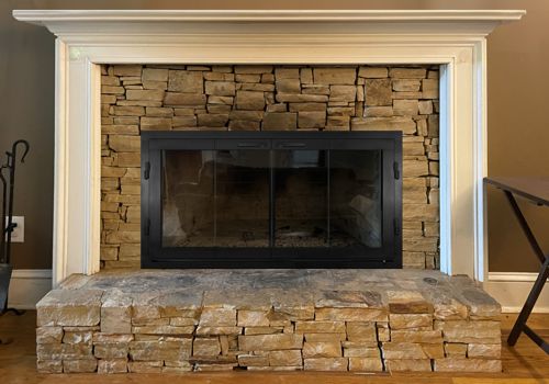 Fireplace Door Project #21004