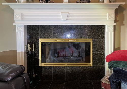 Fireplace Door Project #21006