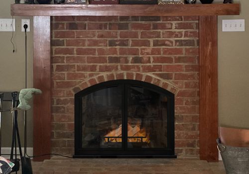 Fireplace Door Project #21007