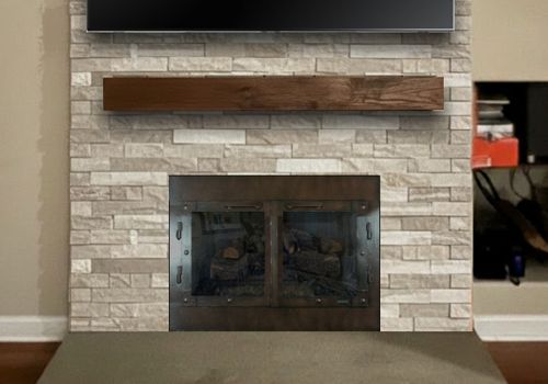 Fireplace Door Project #21012