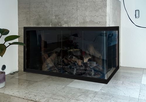 Fireplace Door Project #21036