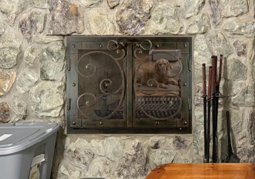 Fireplace Door Project #21044