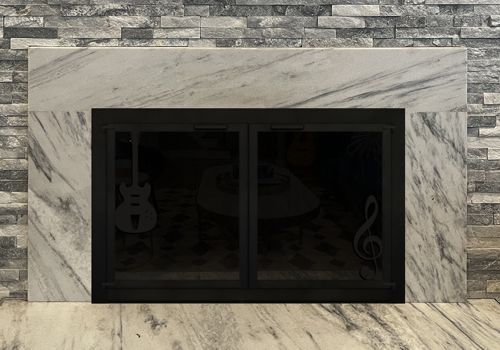 Fireplace Door Project #21064