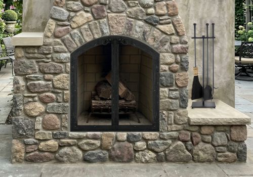 Fireplace Door Project #21069