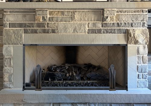 Fireplace Door Project #21085