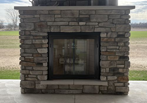 Fireplace Door Project #21095