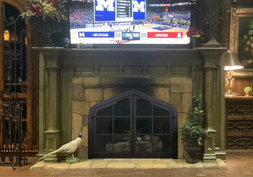 Fireplace Door Project #21105