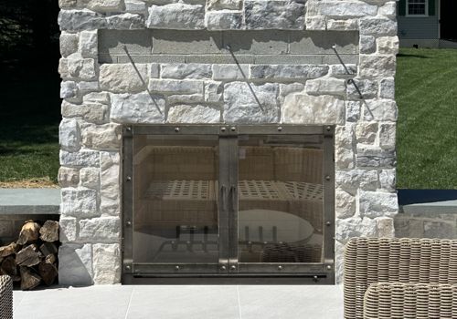 Fireplace Door Project #21108