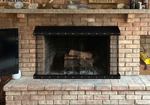 Fireplace Door Project #21111