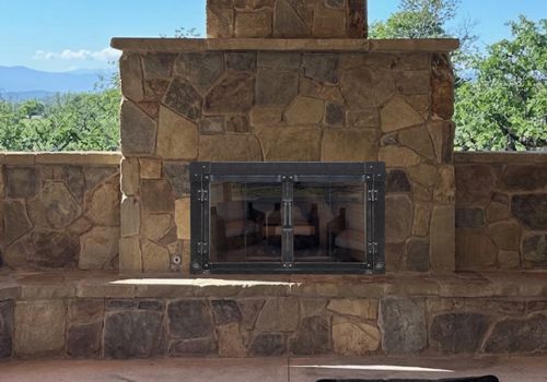 Fireplace Door Project #21136