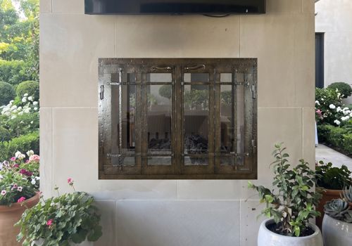 Fireplace Door Project #21167