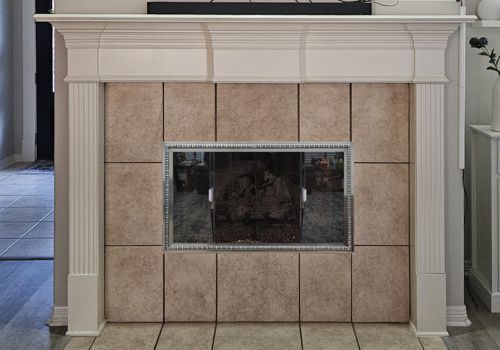 Fireplace Door Project #21182