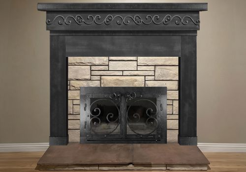 Fireplace Door Project #21196