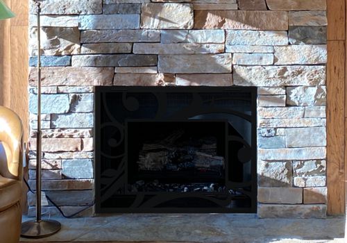 Fireplace Door Project #21236