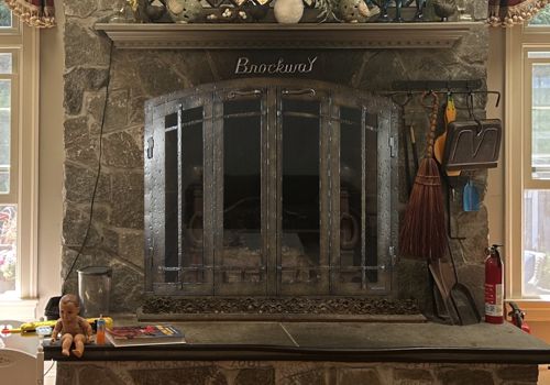 Fireplace Door Project #21255