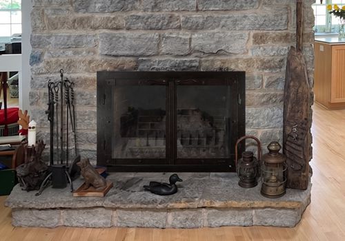 Fireplace Door Project #21259