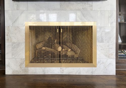 Fireplace Door Project #21263
