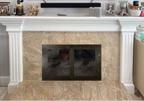 Fireplace Door Project #21301