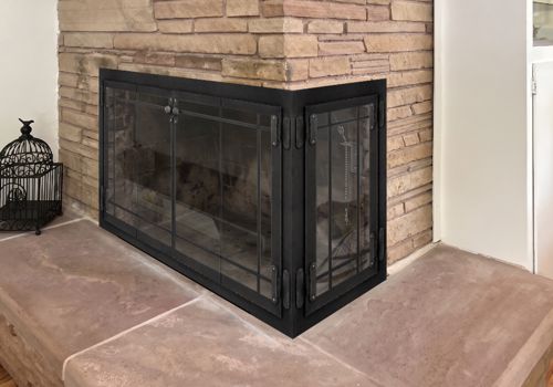 Fireplace Door Project #21304