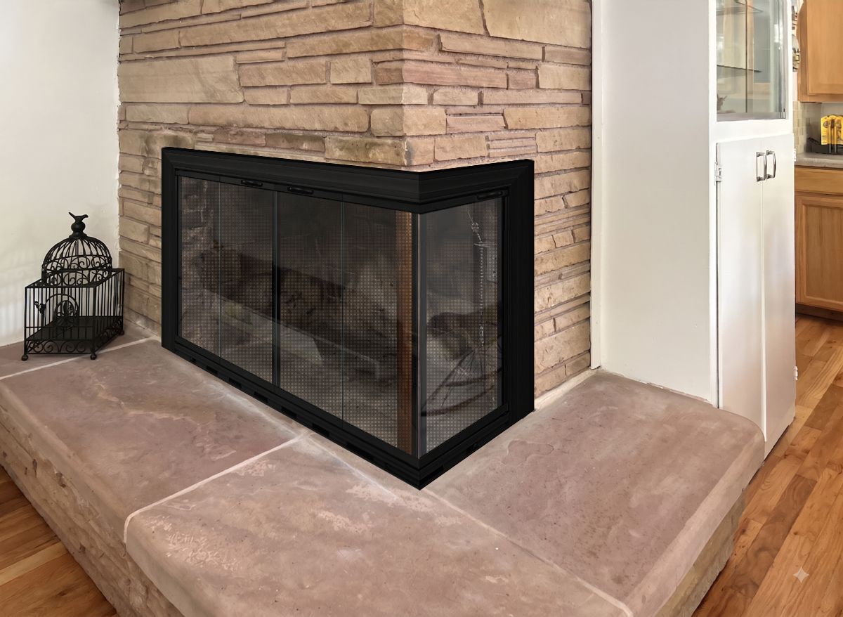 Savannah Fireplace Door