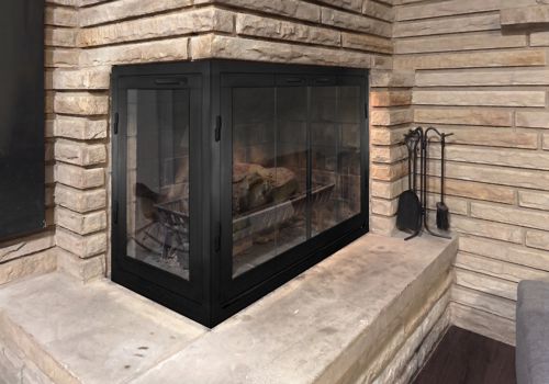 Fireplace Door Project #21314