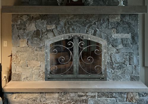 Fireplace Door Project #21370