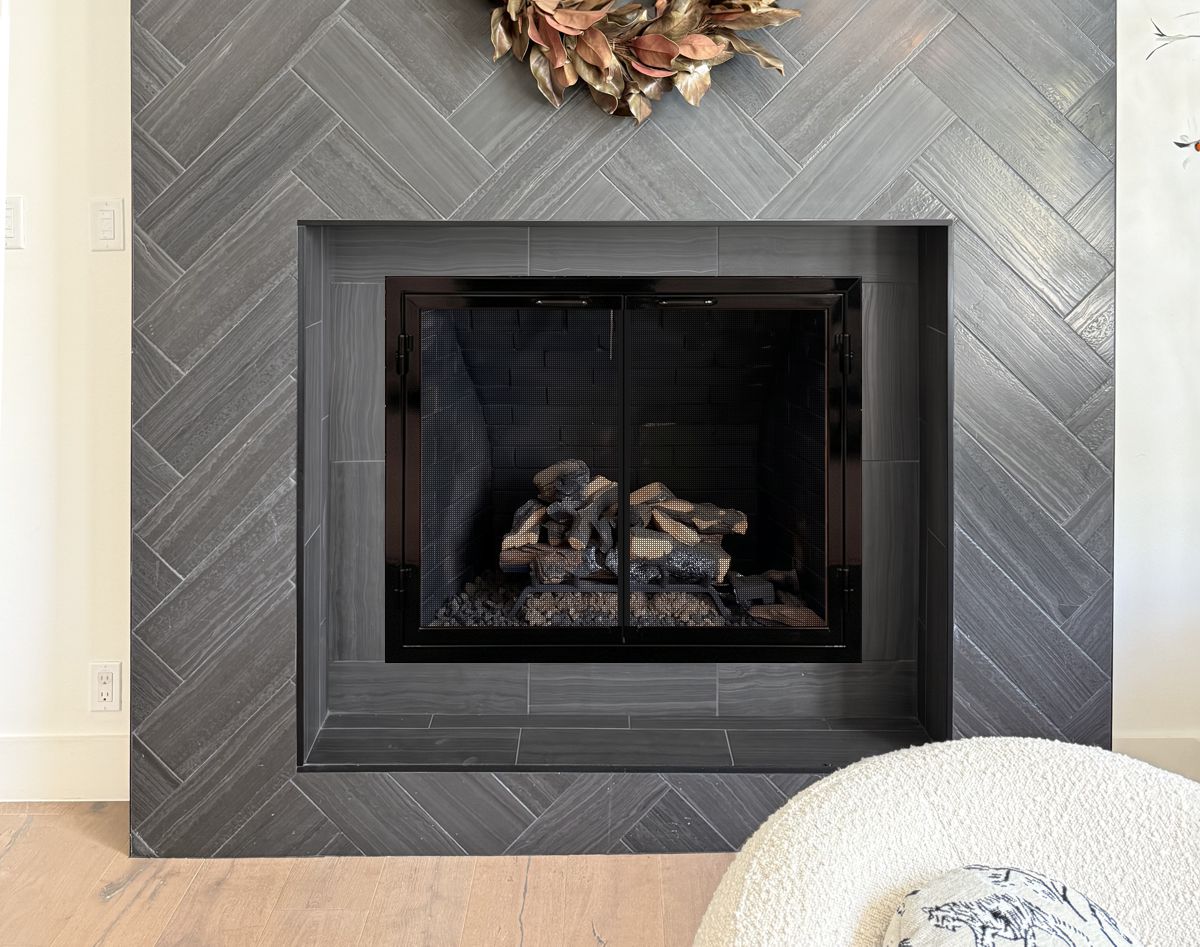 DF1M Fireplace Mesh Door