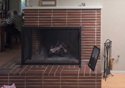 Fireplace Door Project #21435