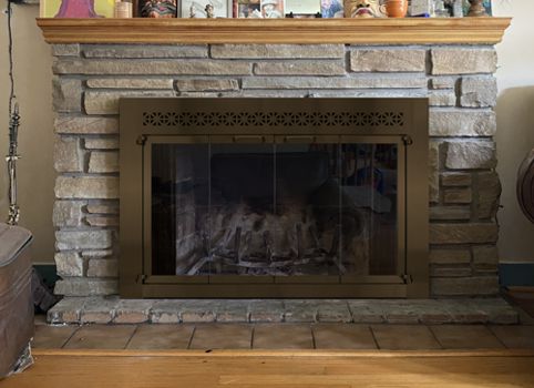Fireplace Door Project #21444